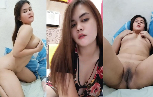 Grabing dildo di panapalagpas sa pussy niyang wetty